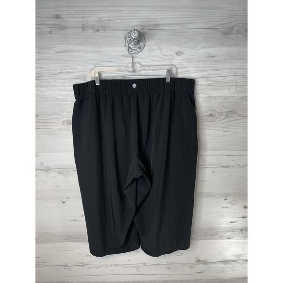 T by Talbots Shorts Womens 3X Petite Black Pull On Stretch Pockets Bermuda - Picture 6 of 10